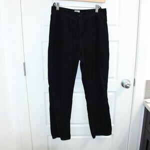 3/$30 Aritzia Sunday Best Size 4 High Rise Straight Corduroy Black